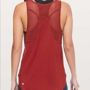 Lululemon Sculpt Tank II - Size 8, Dark Sport Red